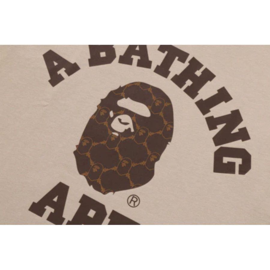 베이프 컬리지 모노그램 컬리지 릴렉스핏 반팔티 3컬러 1L30110322