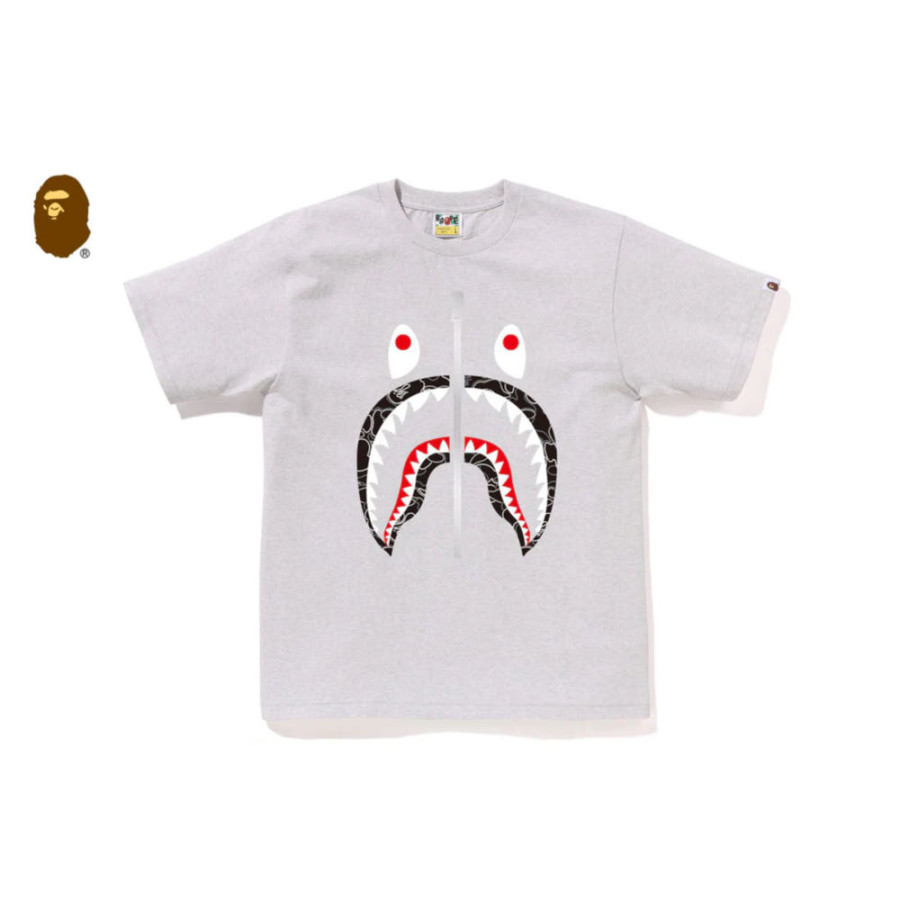 베이프 네온 카모 샤크 반팔티 3컬러 1L30110040