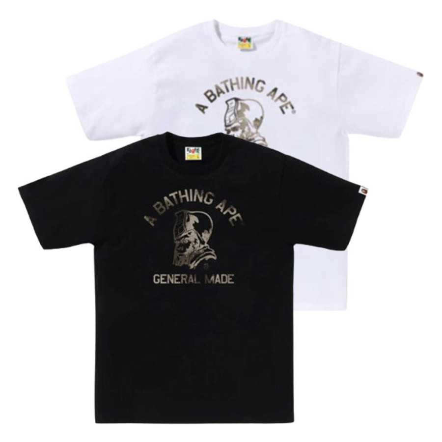 베이프 하이 톤 블리치 제네럴 메이드 반팔티 2컬러 1L30110046