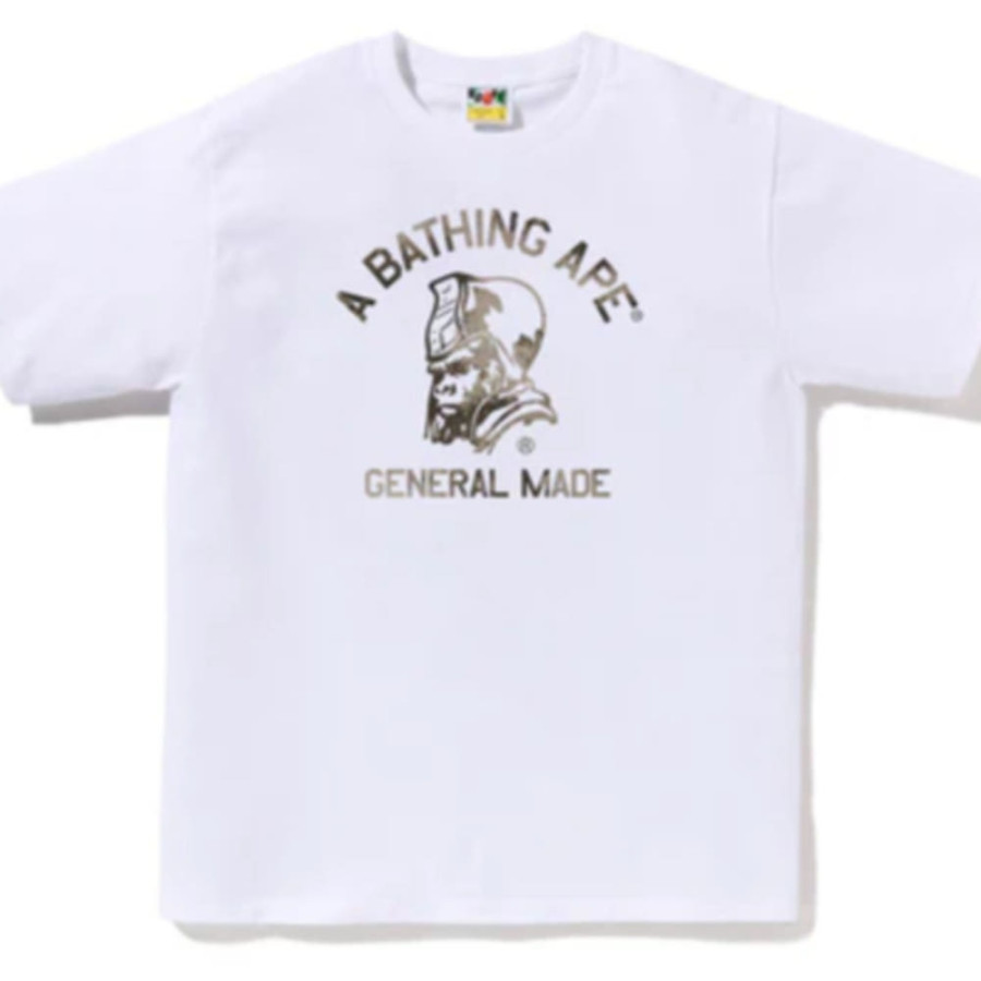 베이프 하이 톤 블리치 제네럴 메이드 반팔티 2컬러 1L30110046