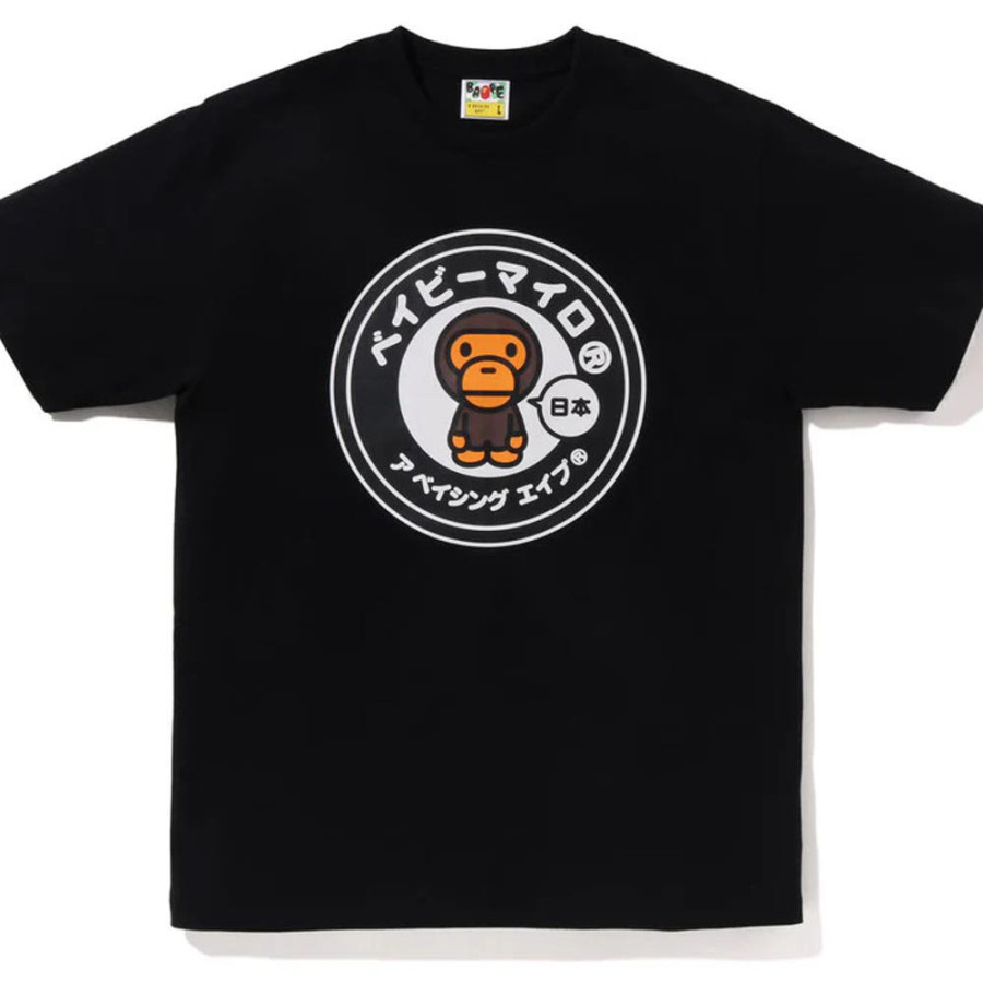 베이프 JAPAN 베이비 마일로 반팔 티셔츠 1 2컬러 2L22110003