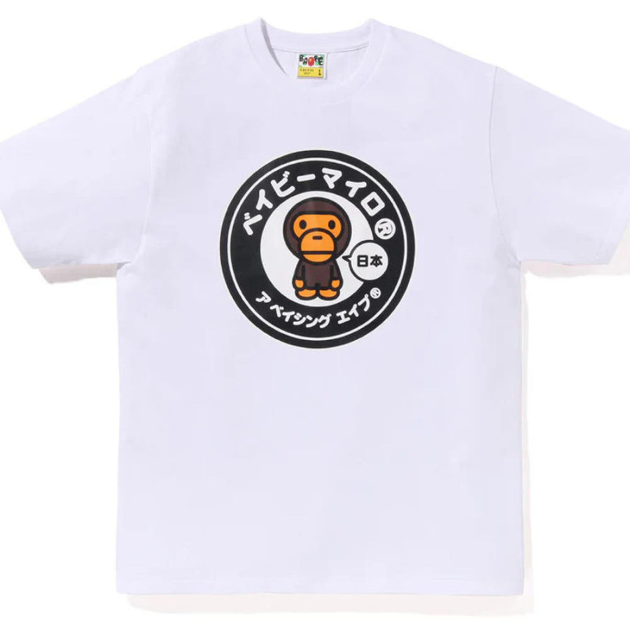 베이프 JAPAN 베이비 마일로 반팔 티셔츠 1 2컬러 2L22110003