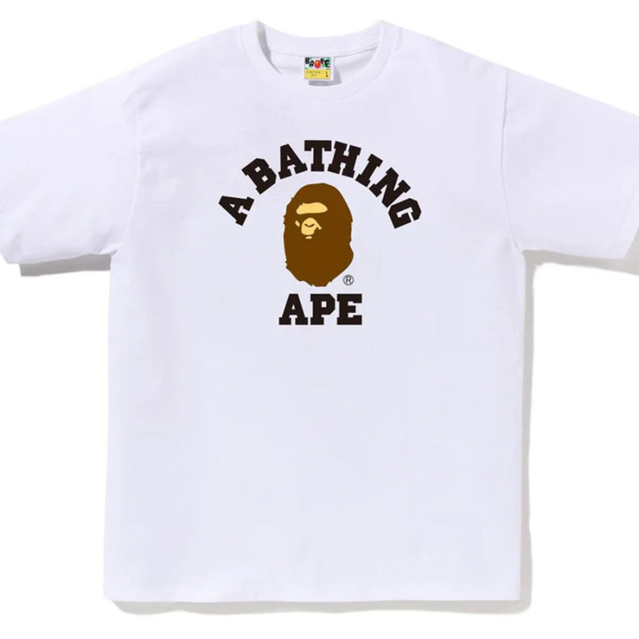 베이프 컬리지 반팔 티셔츠 8컬러 1L30110001