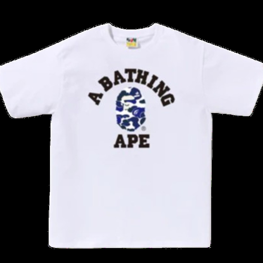 베이프 온라인 한정 베이프 닷컴 칼리지 베이펙스 반팔티 2컬러 1L25110007