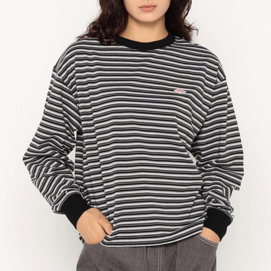 단톤 여성 롱슬리브 티셔츠 스트라이프 7컬러 DT-C0269 TCB-ST DNB261L103-0008