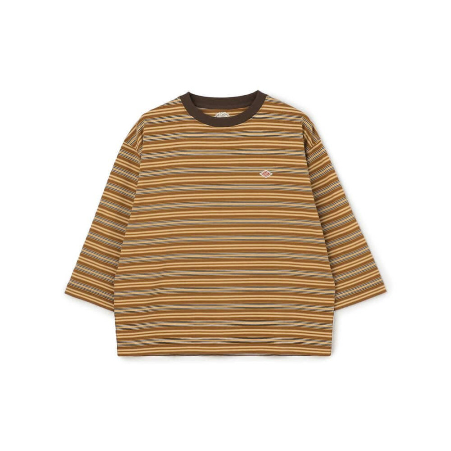 단톤 여성 7부 슬리브 스트라이프 티셔츠 8컬러 DT-C0131 TCB DNB252L103-0010