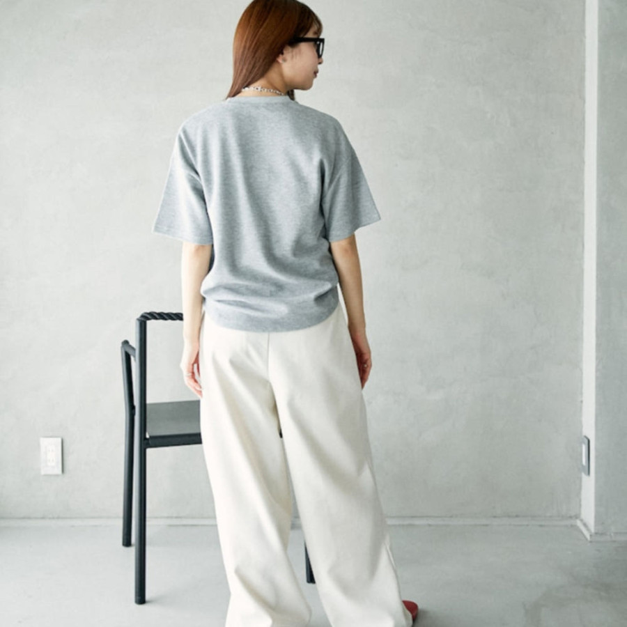 퍼블럭스XMARY QUANT 자수 와플 티셔츠 3컬러 3223375300007