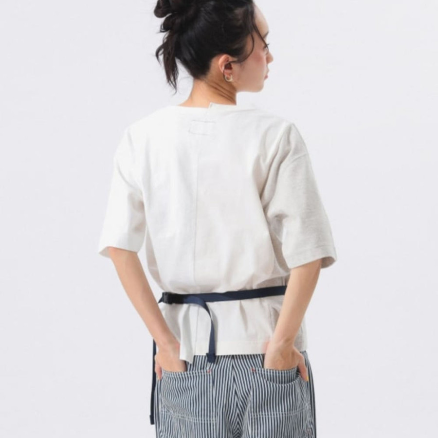 빔즈 노스페이스 퍼플라벨 25SS 비대칭 로고 티셔츠 3컬러 13-04-0310-594