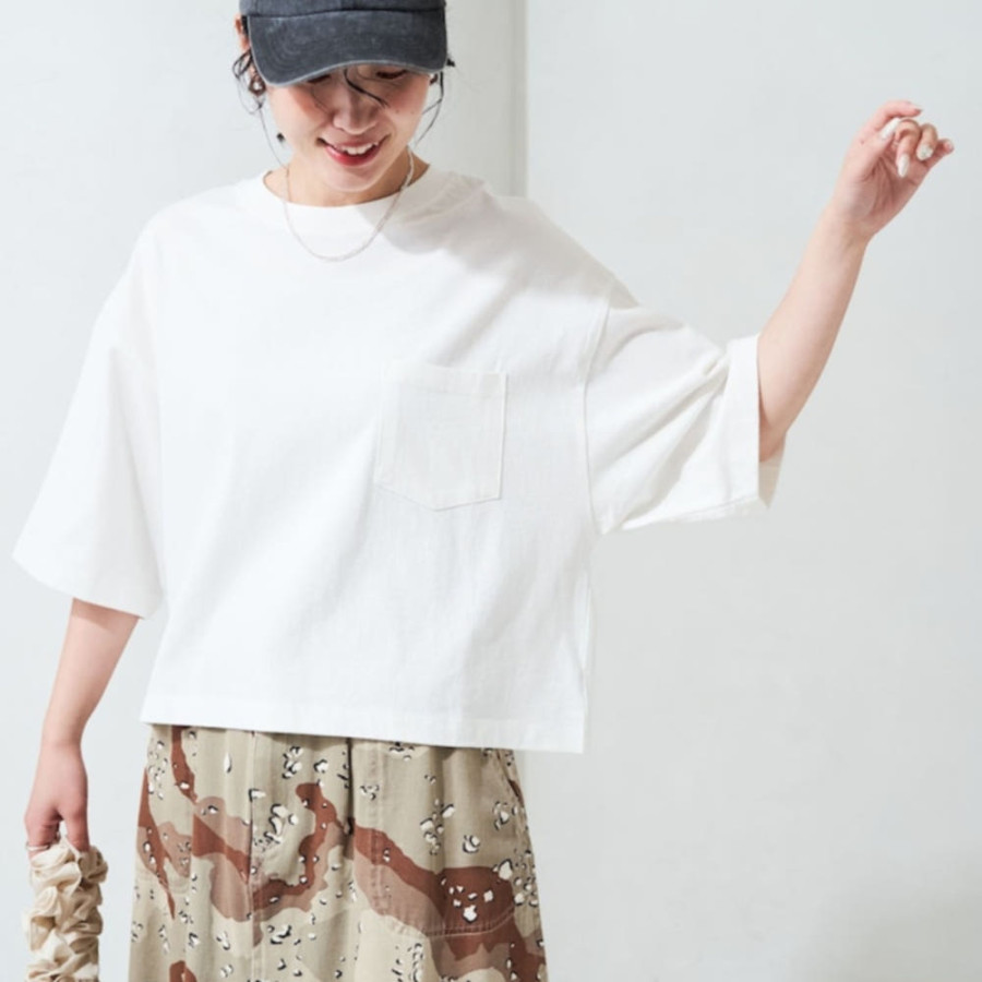 프릭스스토어 크롭 포켓 반팔 티셔츠 8컬러 1323248901611