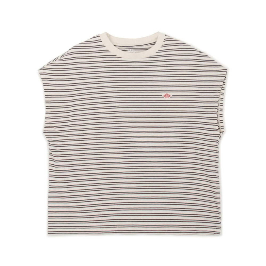 단톤 여성 코튼 저지 돌먼 민소매 플레인 티셔츠 7컬러 DT-C0403 FLC DNB251L103-0010