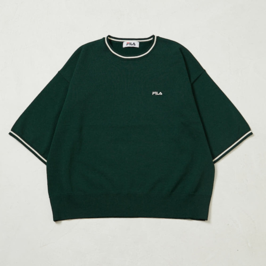 프릭스스토어 휠라 별주 풀오버 반소매 라인 니트 3컬러 1333238300002