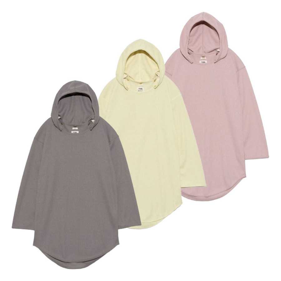 나나미카 여성 에코 블루 와플 파카 티셔츠 3컬러 S25SH027