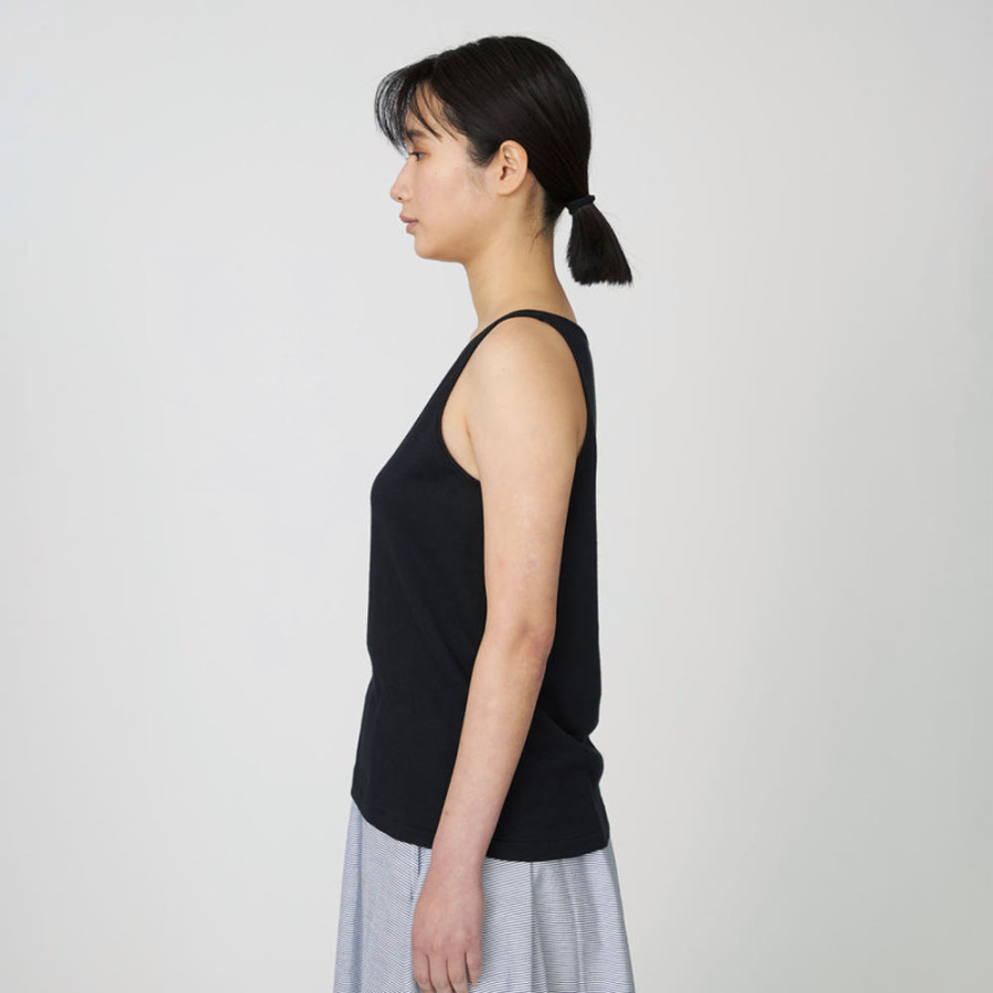 나나미카 여성 루프휠 쿨맥스 저지 캐미솔 민소매 티셔츠 3컬러 S25SH121