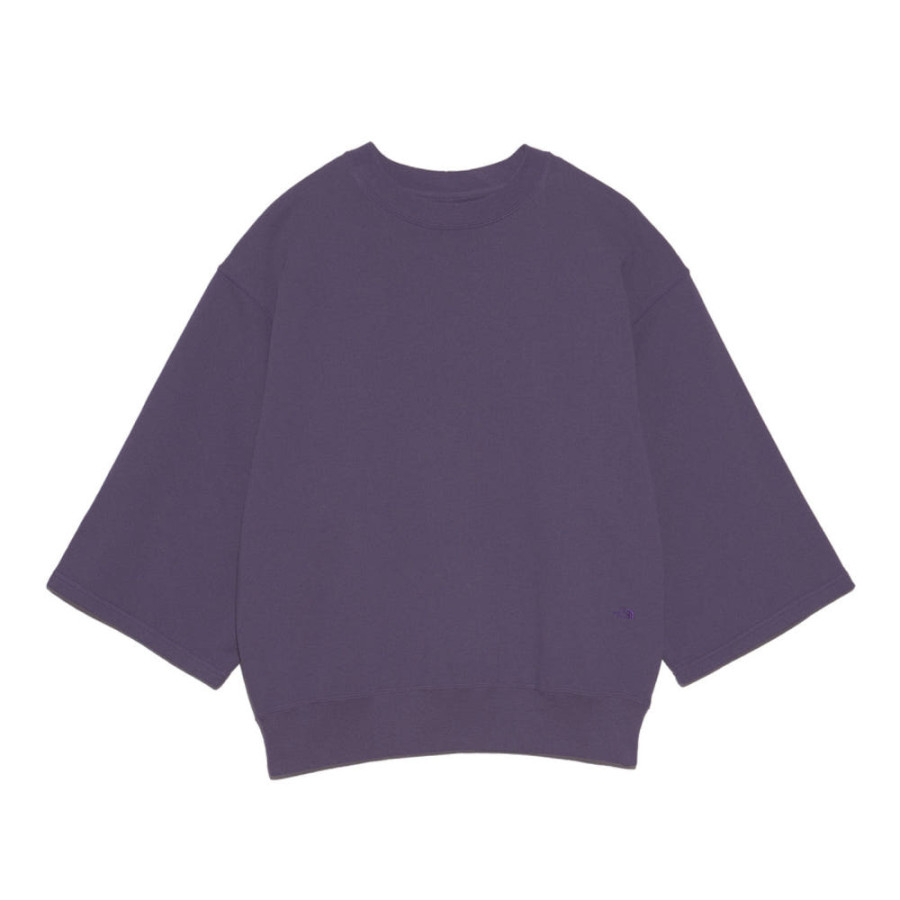 노스페이스 퍼플라벨 여성 11oz 필드 크롭 반소매 스위트 셔츠 3컬러 N25SH043