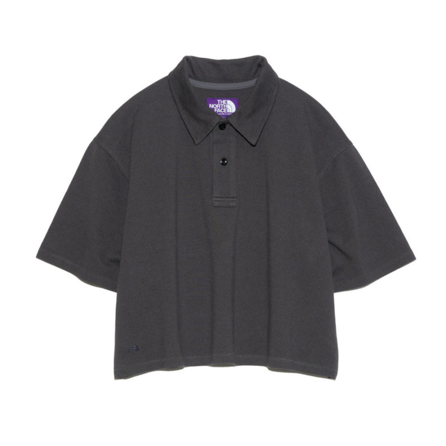 노스페이스 퍼플라벨 모스 스티치 필드 크롭 폴로 티셔츠 3컬러 N25SH092