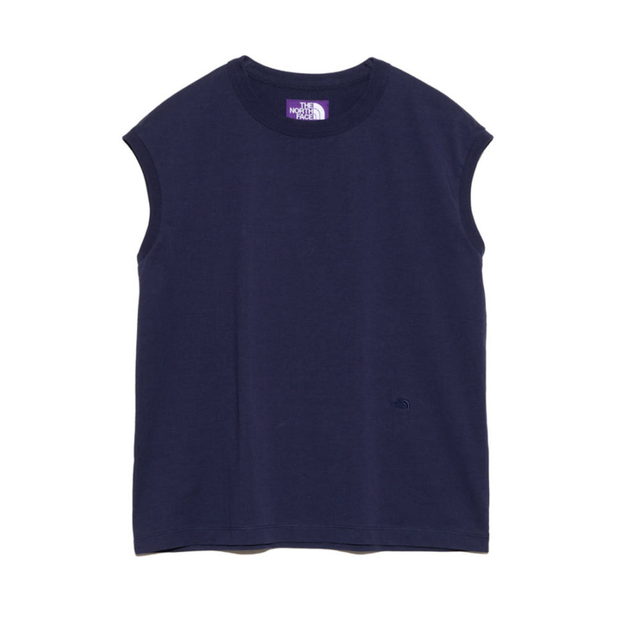 노스페이스 퍼플라벨 코튼 저지 민소매 티셔츠 3컬러 N25SH059