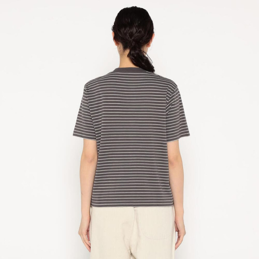 단톤 여성 코튼 저지 숏 티셔츠 스트라이프 5컬러 DT-C0404 FLC-ST DNB251L103-0013