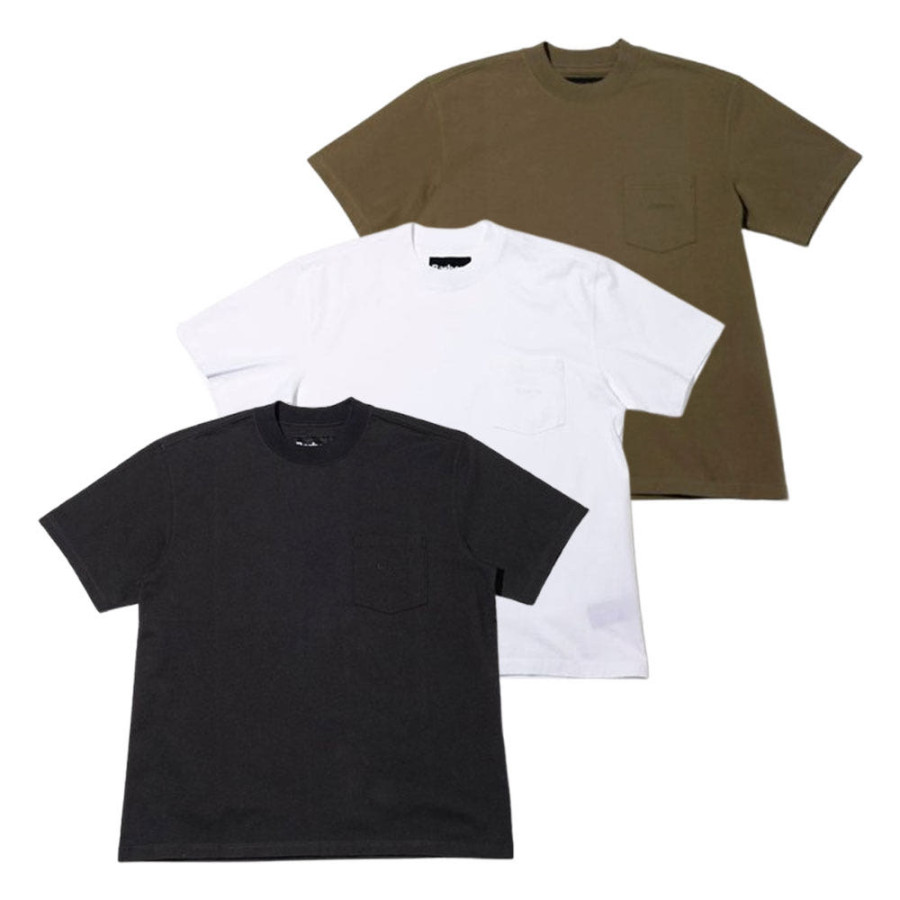 프릭스스토어 Barbour 별주 POCKET 자수 T-SHIRT 3컬러 1121220600001