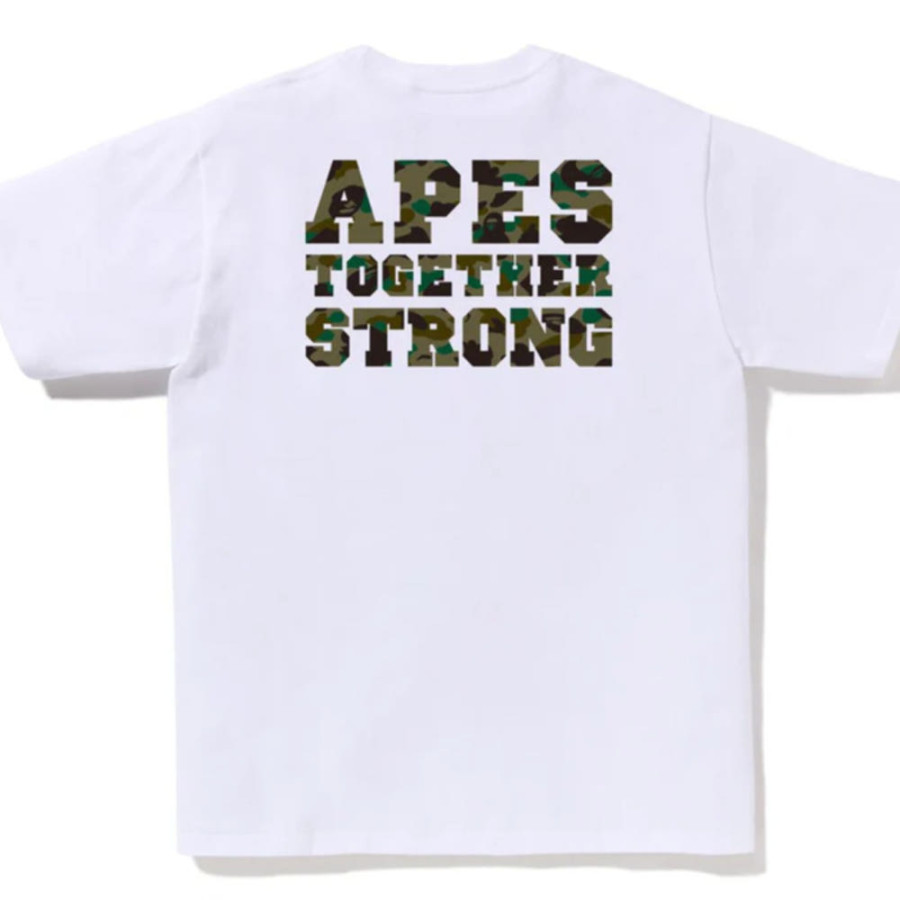 베이프 1ST 카모 칼리지 ATS 티셔츠 3컬러 1L80110014