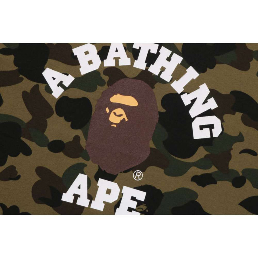 베이프 1ST 카모 컬리지 반팔티 3컬러 1L80109008