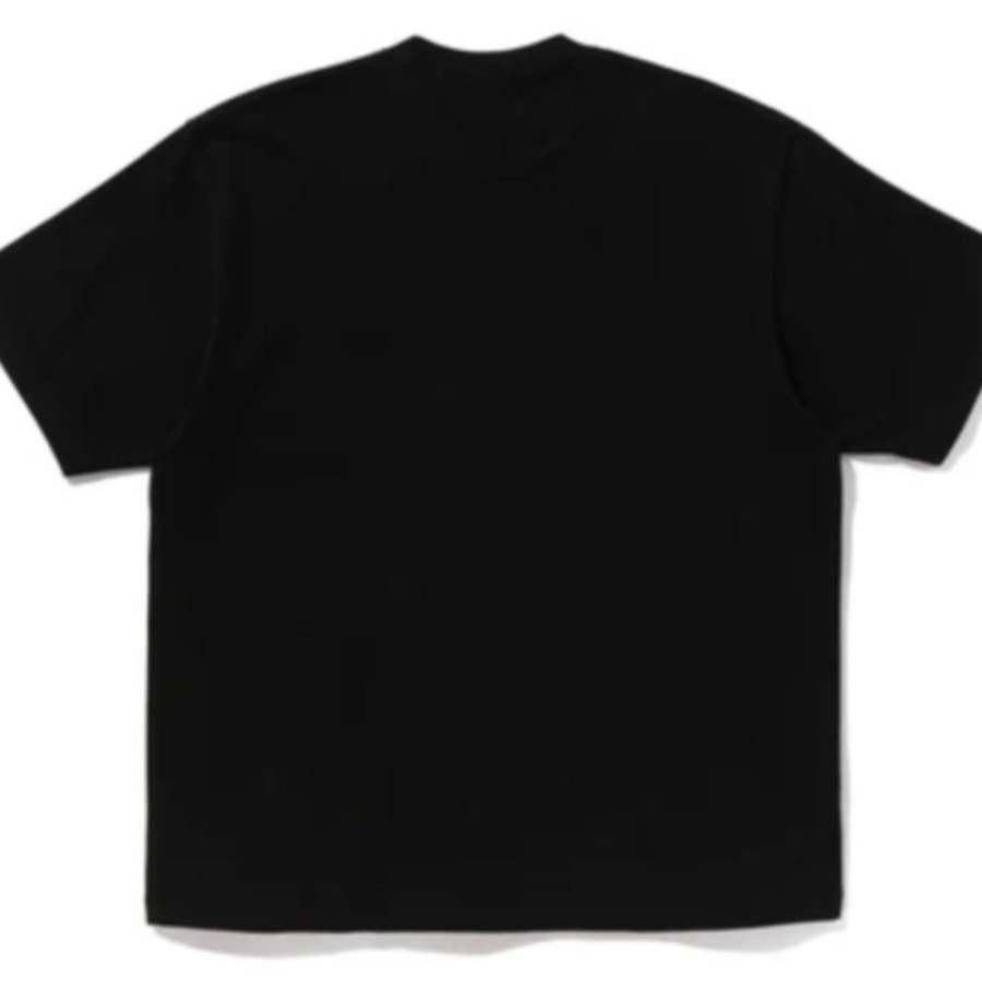 베이프 스프레이 프린트 칼리지 로고 릴렉스핏 티셔츠 3컬러 1L80110332