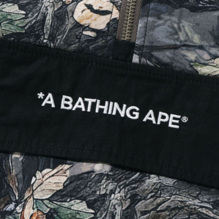 베이프 트리 엣지 카모 아노락 자켓 2컬러 1L80140004