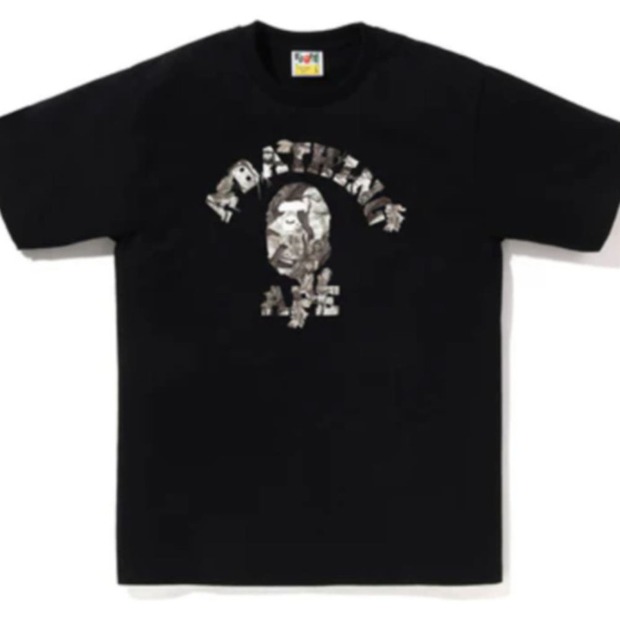 베이프 트리 엣지 카모 칼리지 티셔츠 4컬러 1L80110030