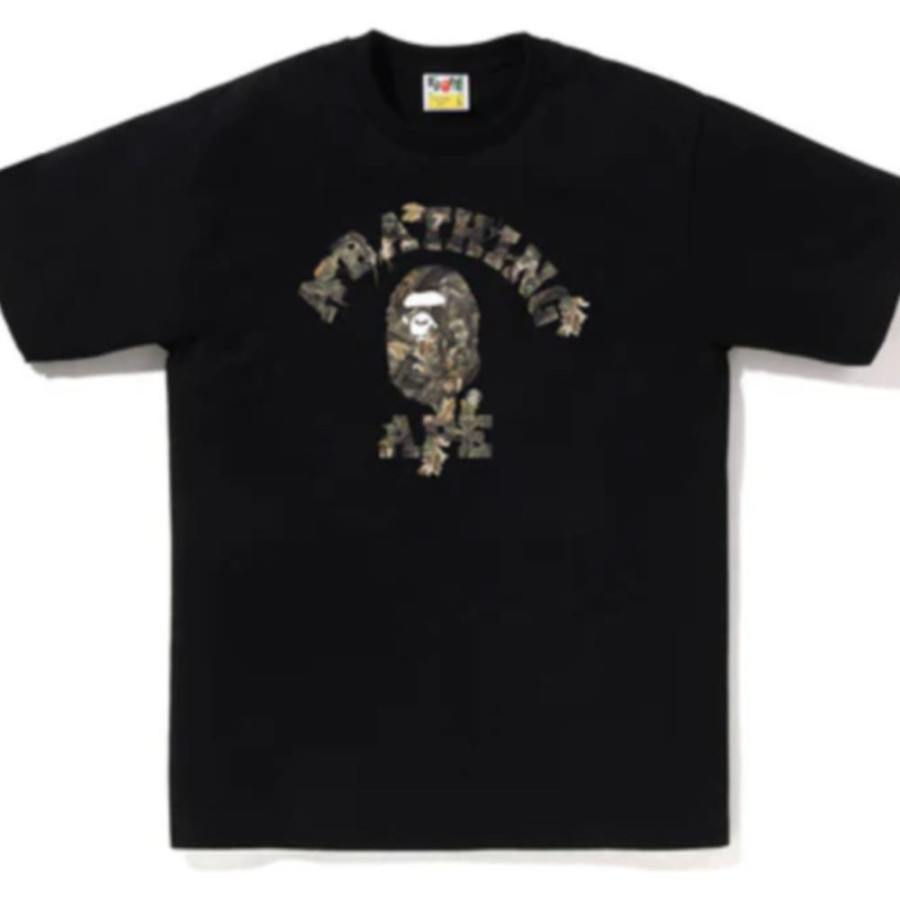 베이프 트리 엣지 카모 칼리지 티셔츠 4컬러 1L80110030