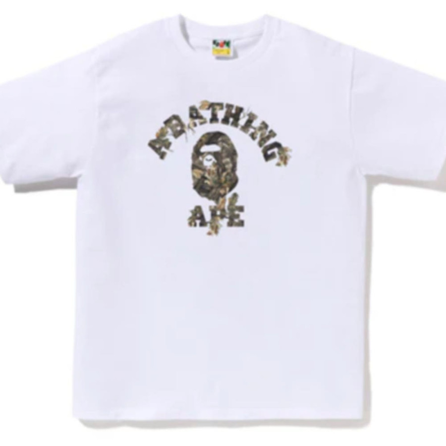 베이프 트리 엣지 카모 칼리지 티셔츠 4컬러 1L80110030