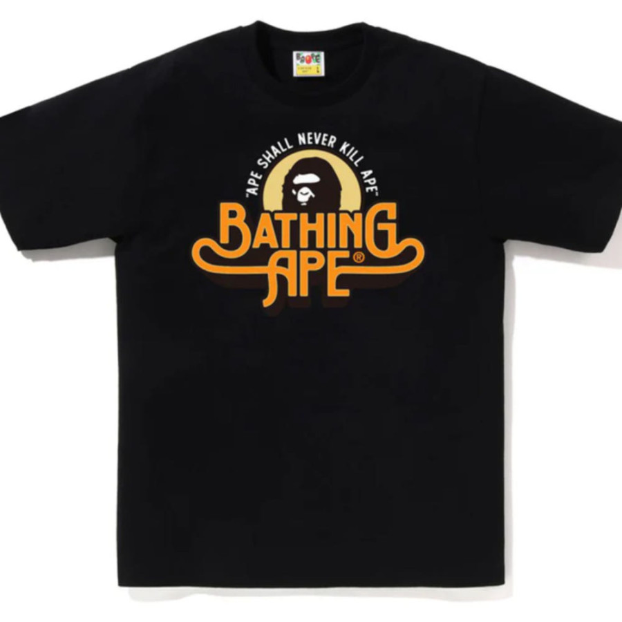 베이프 가먼트 로고 티셔츠 2컬러 1L80110048