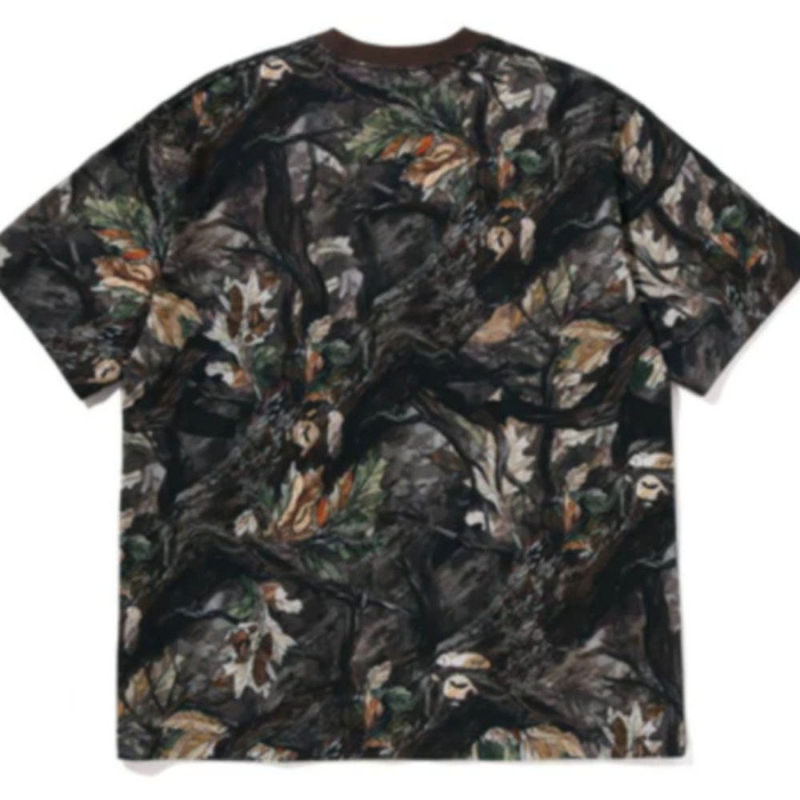 베이프 트리 엣지 카모 에이프 페이스 릴렉스핏 티셔츠 2컬러 1L80109012