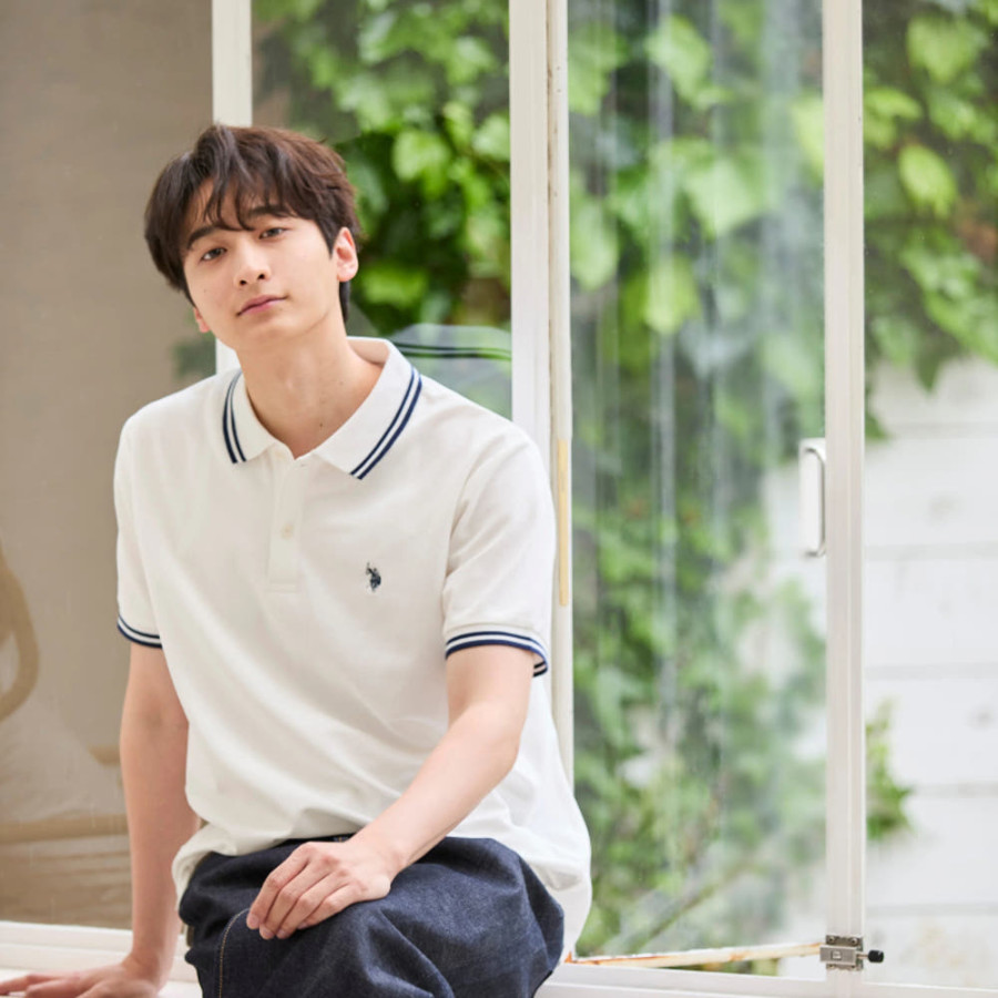 U.S. POLO ASSN. 유에스폴로에센 더블 호스맨 자수 카노코 폴로 셔츠 8컬러 PLM52119
