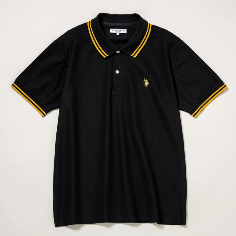 U.S. POLO ASSN. 유에스폴로에센 더블 호스맨 자수 카노코 폴로 셔츠 8컬러 PLM52119