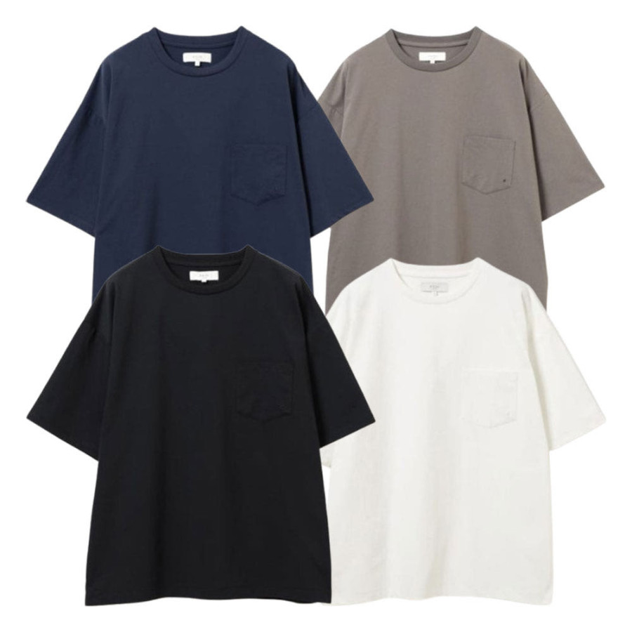빔즈 비밍 바이 빔즈 셋업가능 랜드앤워터 크루넥 포켓 티셔츠 4컬러 92-04-0400-803