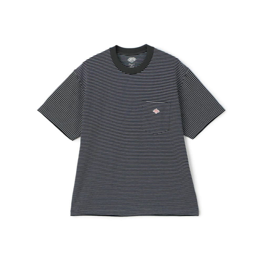 단톤 반팔 포켓 스트라이프 티셔츠 4컬러 DT-C0198 TCB-ST DNB252M103-0006