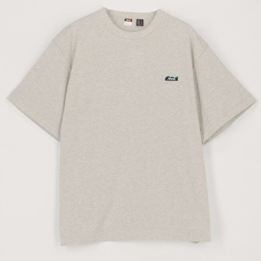 프릭스스토어 별주 난가 에코 하이브리드 박스 로고 자수 티셔츠 3컬러 1026328800004