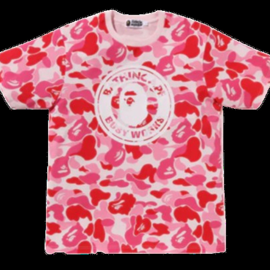 베이프 ABC 카모 비지 워크 티셔츠 3컬러 1L30109012