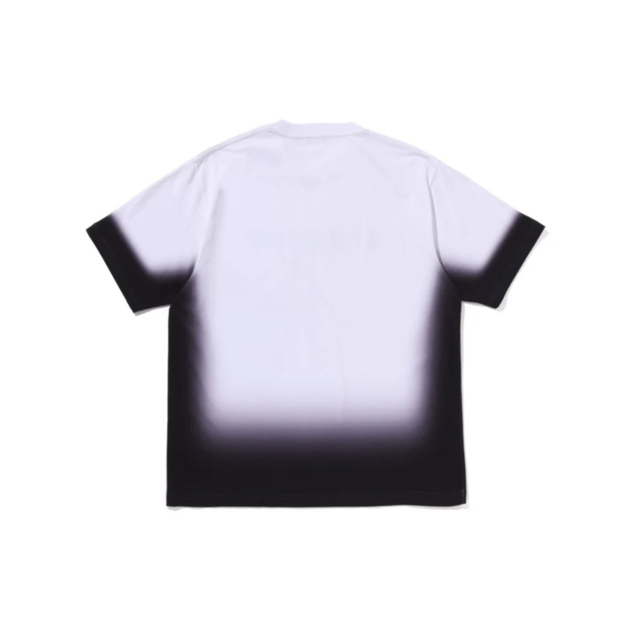 베이프 스프레이 프린트 베이씽 에이프 로고 릴렉스핏 반팔티 3컬러 1L30109347