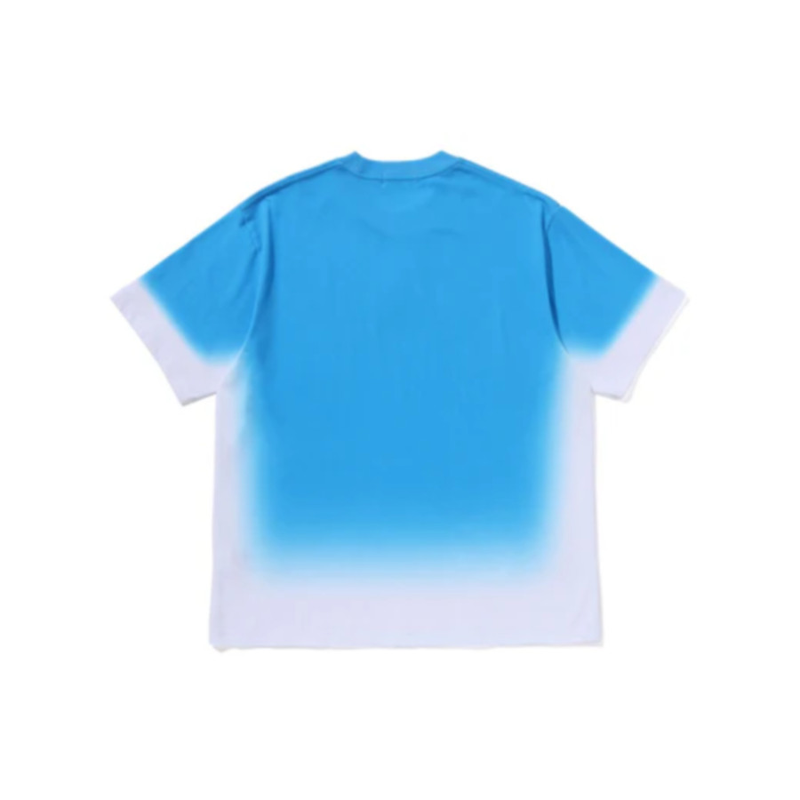 베이프 스프레이 프린트 베이씽 에이프 로고 릴렉스핏 반팔티 3컬러 1L30109347