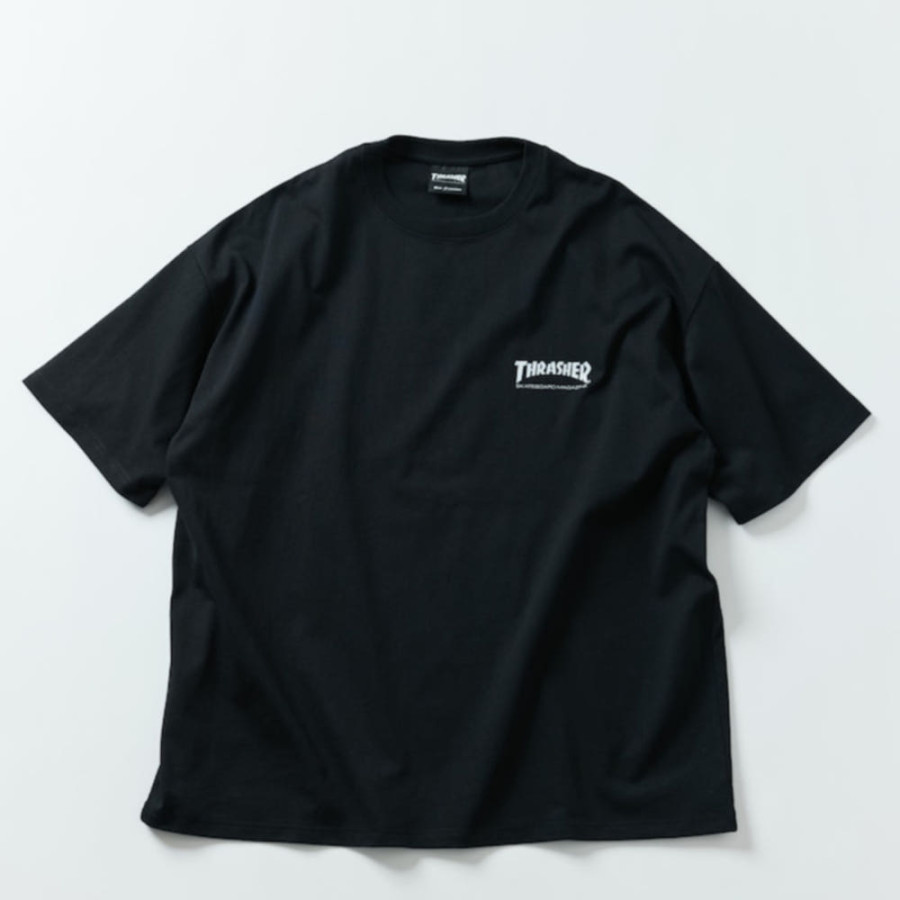 프릭스스토어 별주 THRASHER 빅 실루엣 Japan Art 백 프린트 티셔츠 2컬러 1226327600228