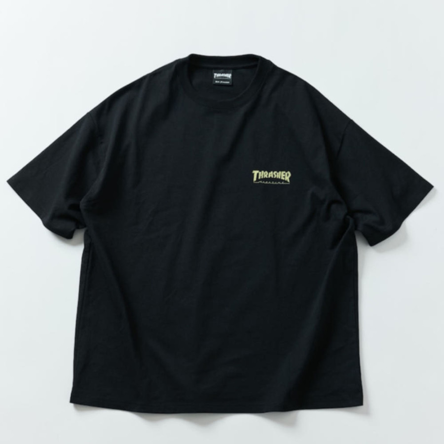 프릭스스토어 별주 THRASHER 빅 실루엣 LEOPARD 백 프린트 티셔츠 2컬러 1226327600226