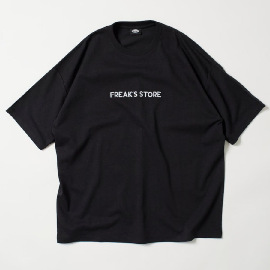 프릭스스토어 릴렉스핏 자수 로고 크루넥 티셔츠 3컬러 1226248902965