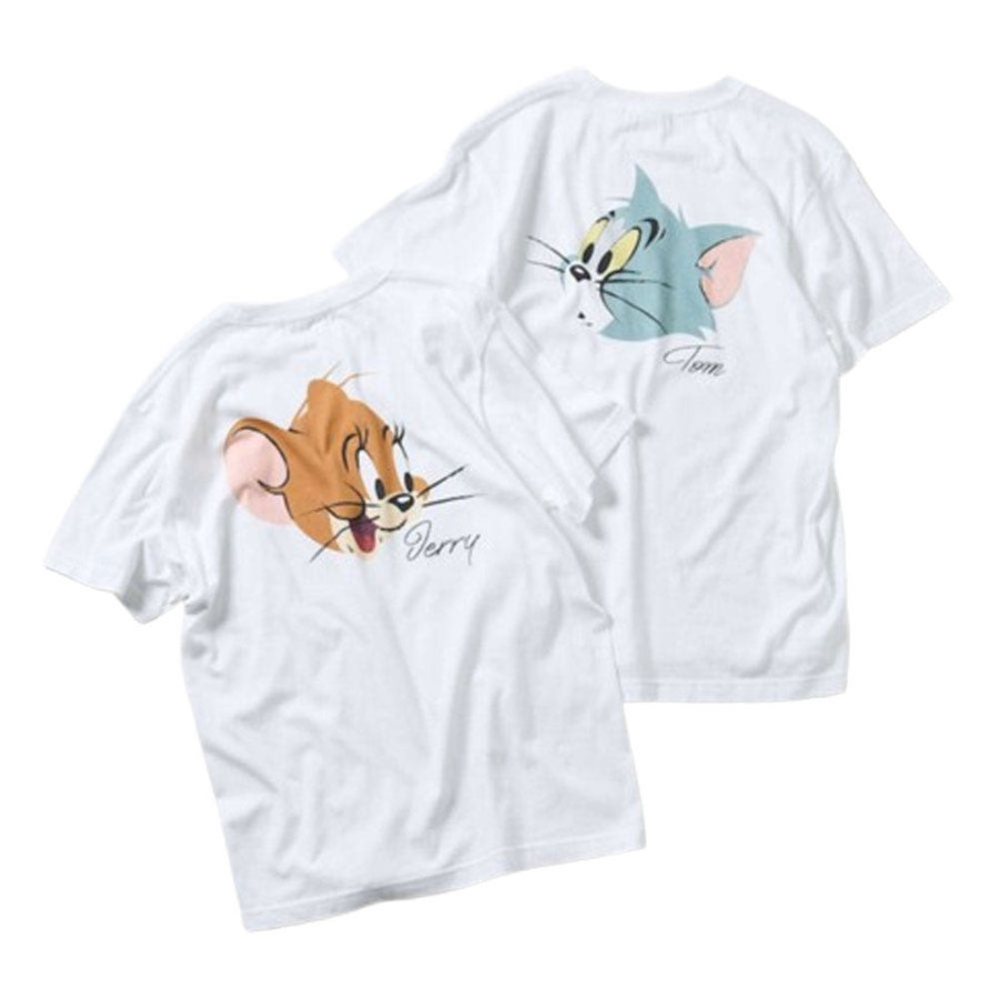 프릭스스토어 Tom and Jerry 백 페이스 프린트 티셔츠 2컬러 1121248901516