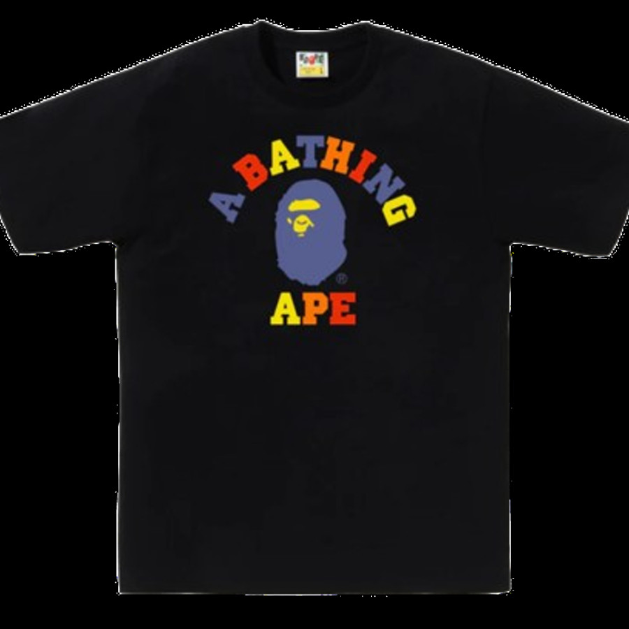 베이프 컬러스 칼리지 티셔츠 4컬러 1L30110019