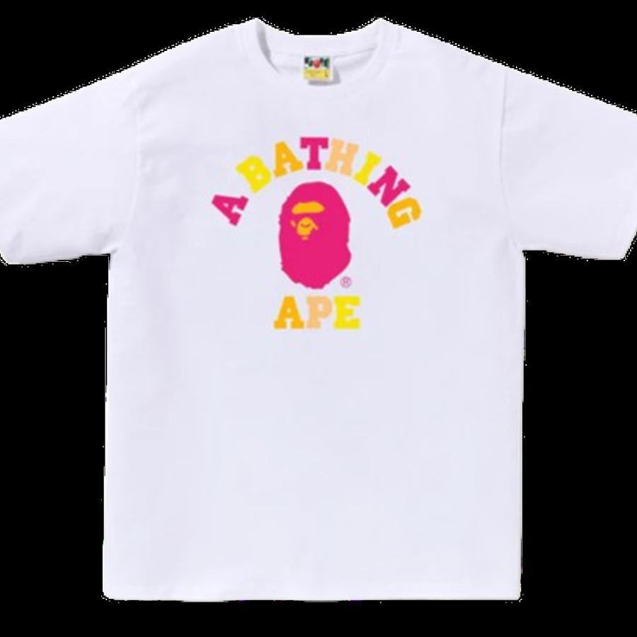 베이프 컬러스 칼리지 티셔츠 4컬러 1L30110019