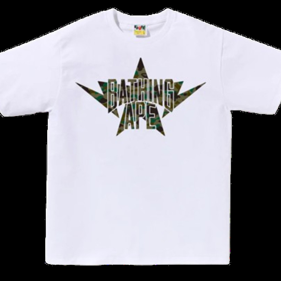 베이프 1ST 카모 트윈 STA NYC 티셔츠 6컬러 1L30110013