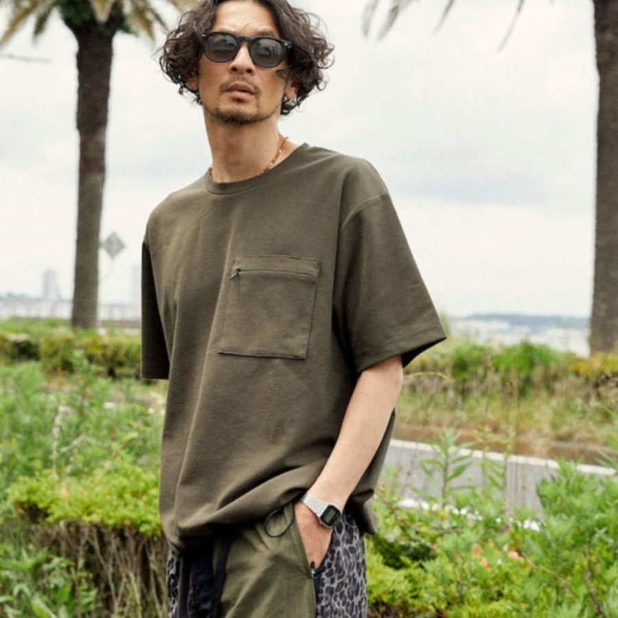 프릭스스토어 서머니트 릴렉스핏 스핀들 포켓 티셔츠 3컬러 1027248901232