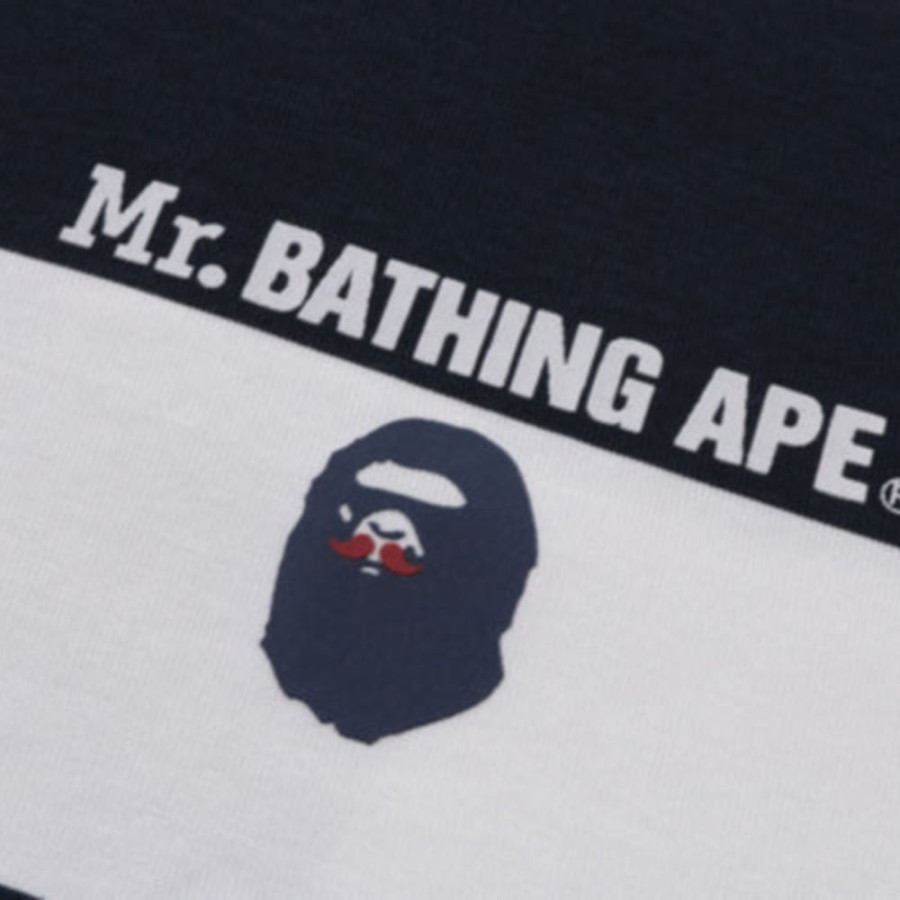 베이프 스트라이프 프린트 티셔츠4 2컬러 7L30109305