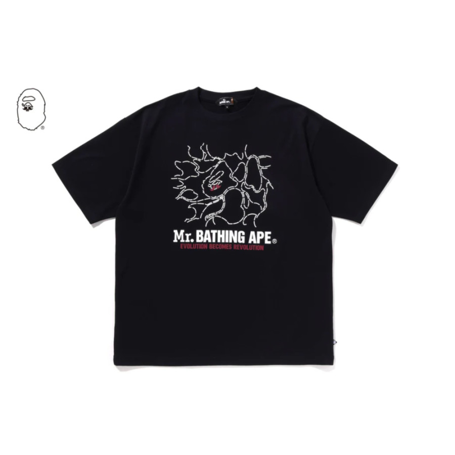 베이프 프린트 티셔츠 2컬러 7L30109313