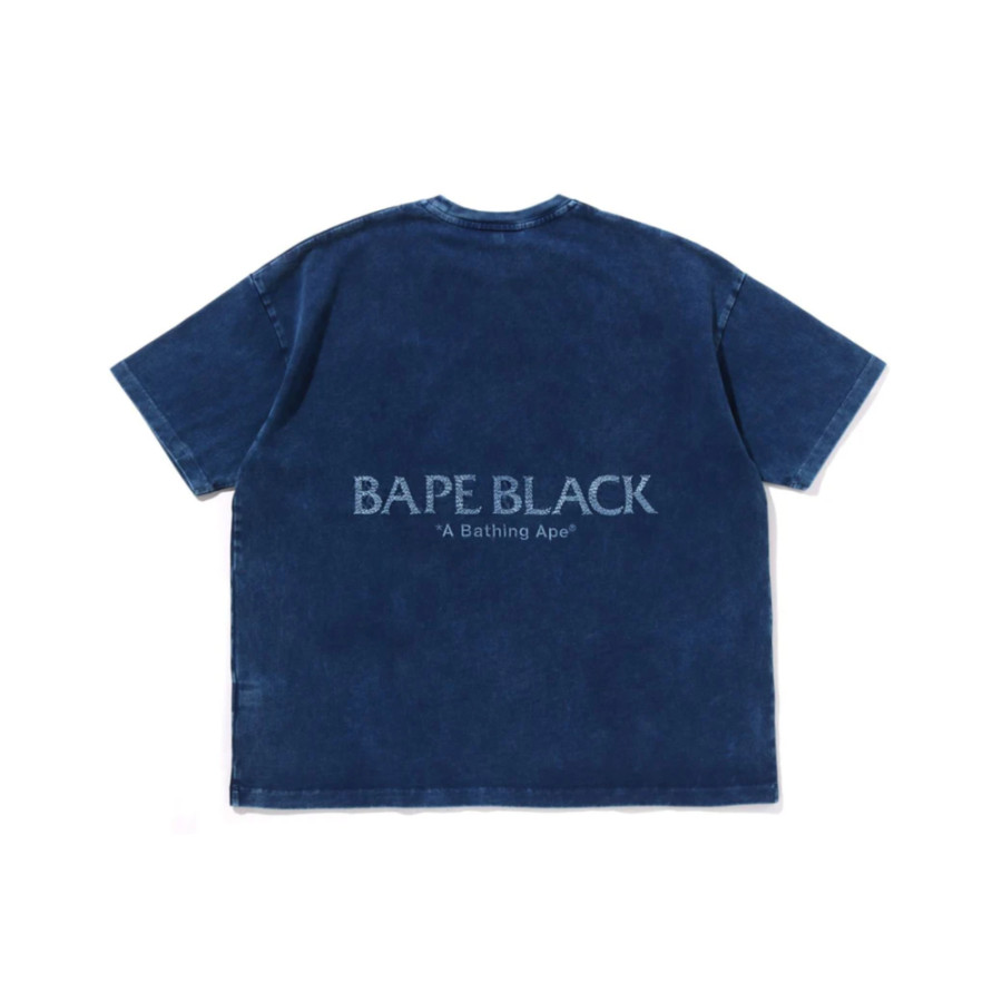 베이프 블랙 베이프 뱃지 로고 반팔티 1 라이트틴디 1L30109330